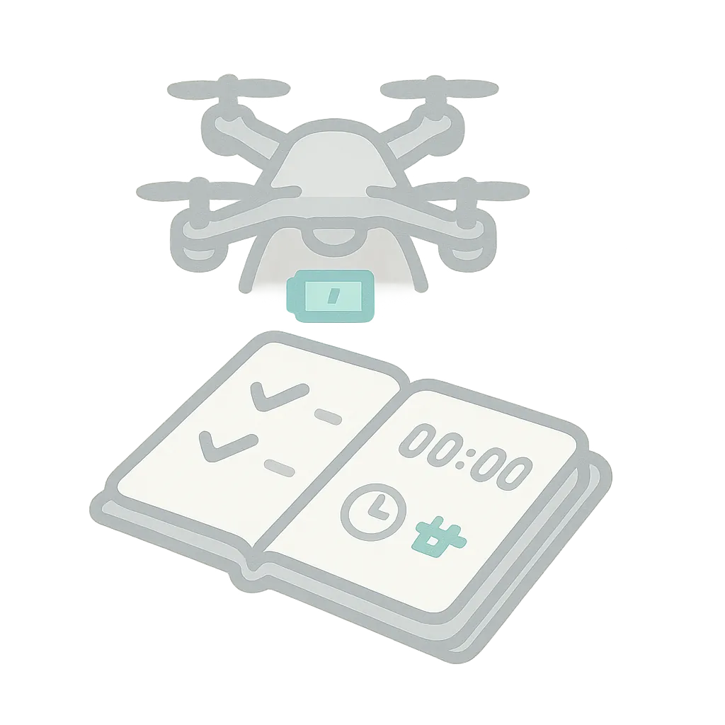 Drone Flight Log Book