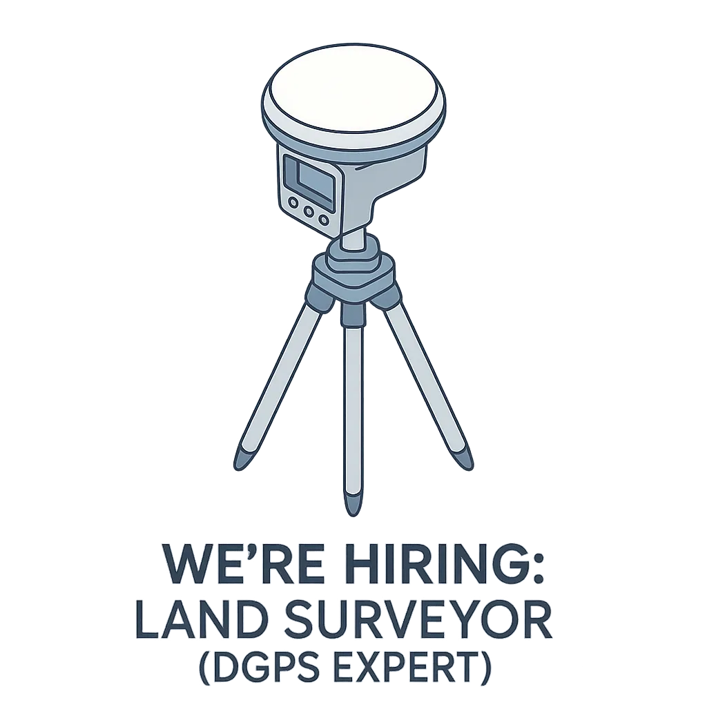Hiring – DGPS Land Surveyor