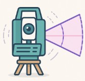 Total Station Accuracy Visualizer