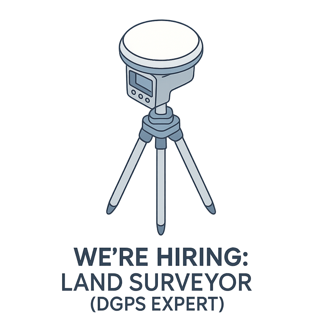 Hiring – DGPS Land Surveyor