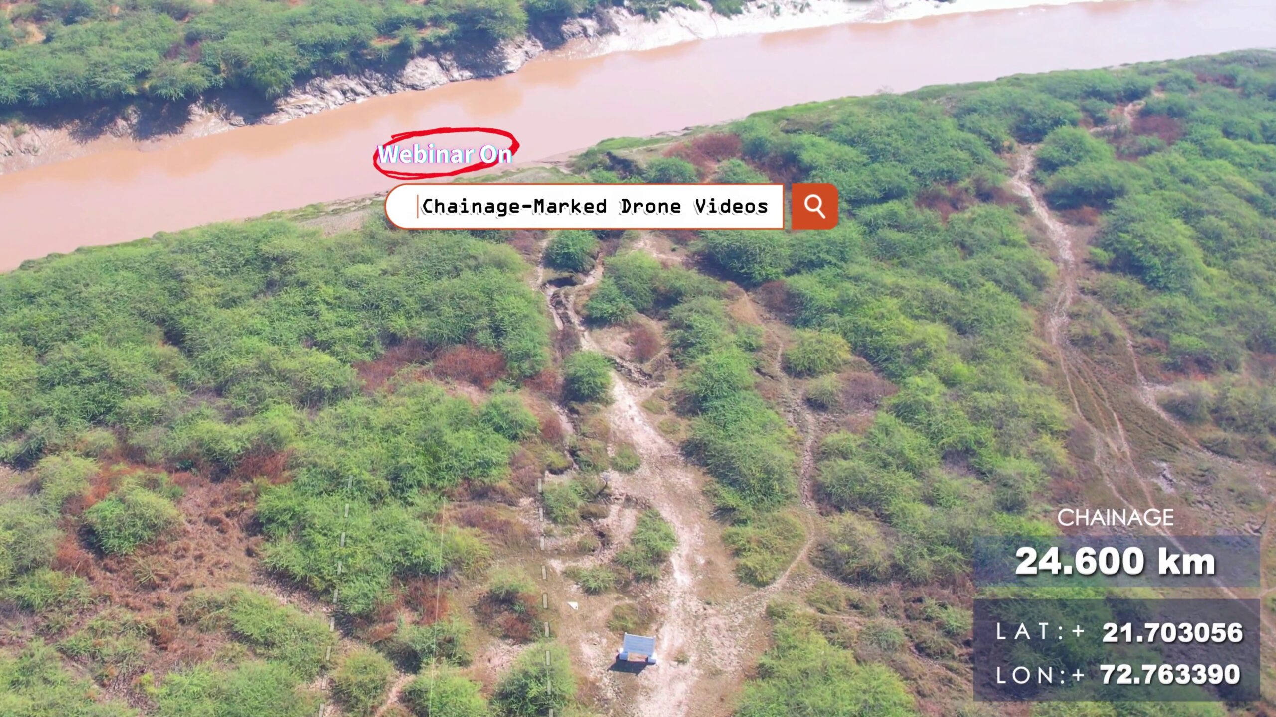 Drone Chainage Video Making – BGol Webinar